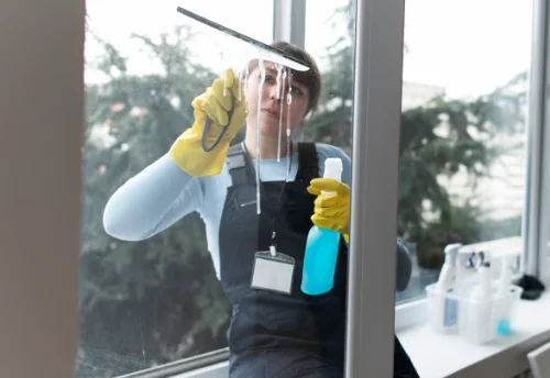 Nettoyage de vitres intérieures et extérieures à Saint-Manvieu-Norrey